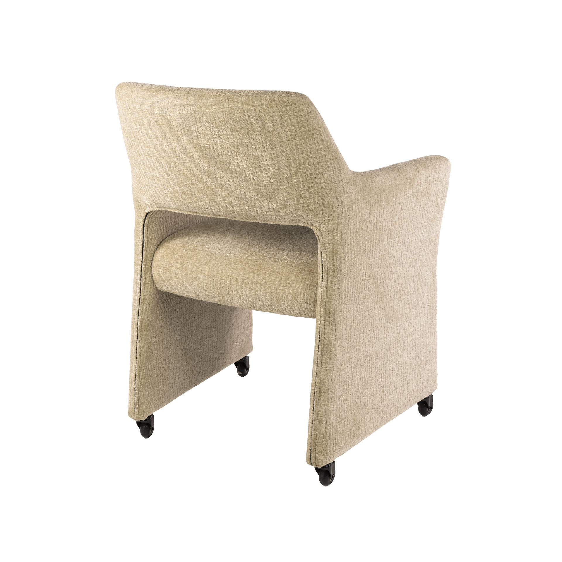 Hoyz Collection - Armstoel Forma Wieltjes Verpakt Per 2 - Jaroq Zand