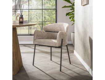 Hoyz Collection - Armstoel Curva Verpakt Per 2 - Hoven Zand