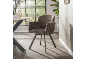 Hoyz Collection - Armstoel Embrace Draaibaar Verpakt Per 2 - Hoven Taupe