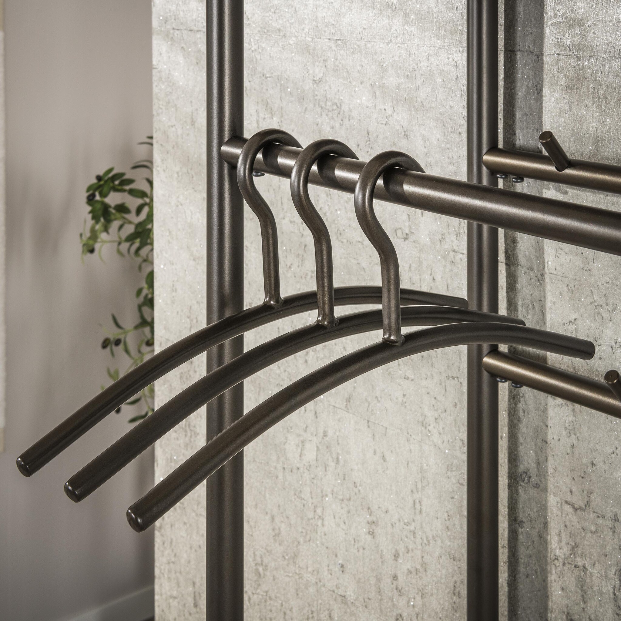 Hoyz Collection - Kapstokhanger Tubra Verpakt Per 6 - Drift Brown