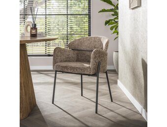 Hoyz Collection - Armstoel Curva Verpakt Per 2 - Hoven Champagne