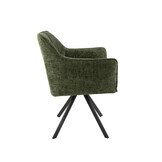 Hoyz Collection - Armstoel Raster Draaibaar Verpakt Per 2 - Hoven Groen
