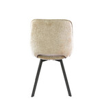 Hoyz Collection - Stoel Swivel Draaibaar Verpakt Per 4 - Jaroq Zand