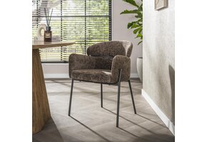 Hoyz Collection - Armstoel Curva Verpakt Per 2 - Hoven Taupe