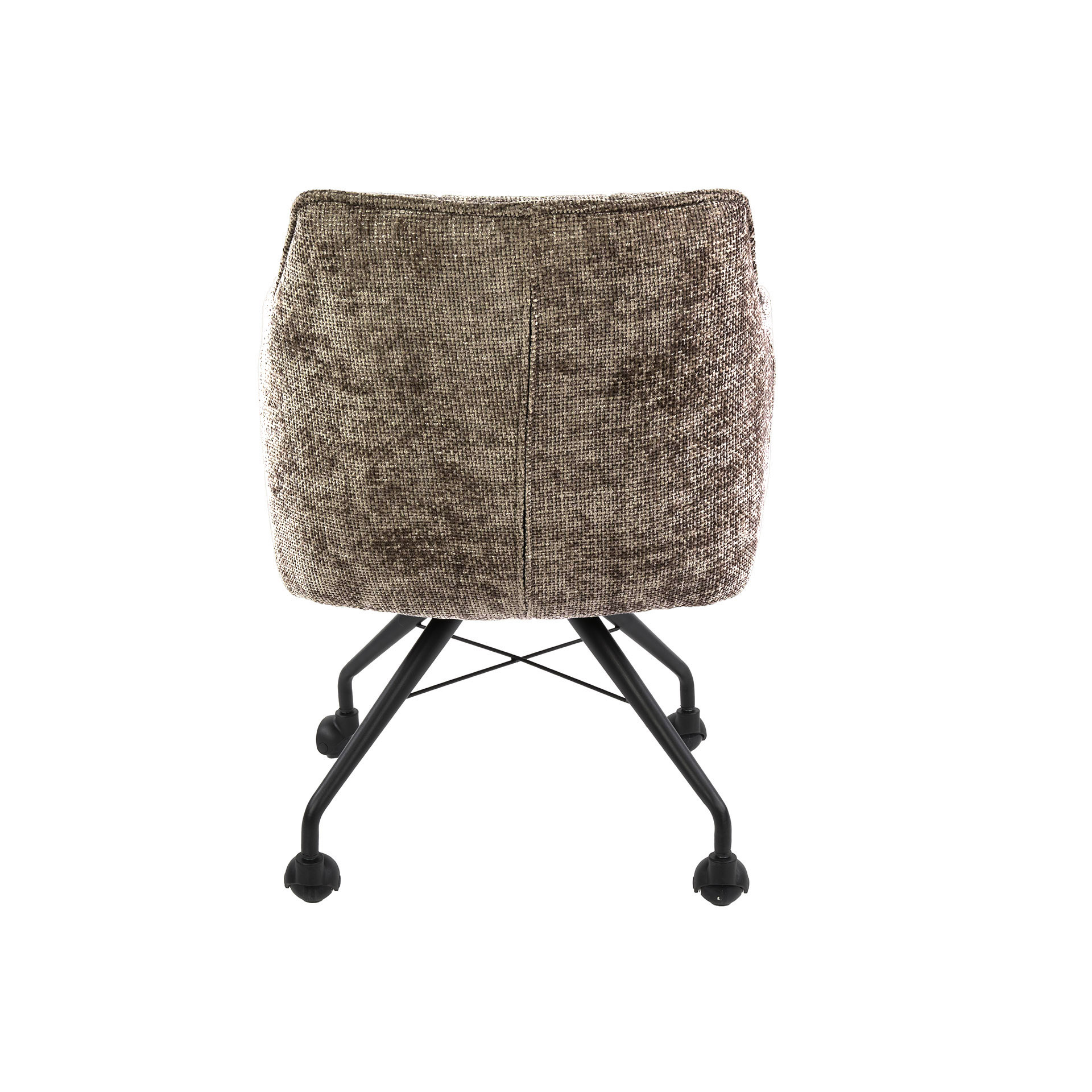 Hoyz Collection - Armstoel Raster Wieltjes Verpakt Per 2 - Hoven Champagne