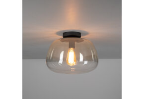 Hoyz Collection - Plafondlamp Pulse Shaded 1-lichts - Amber Glas