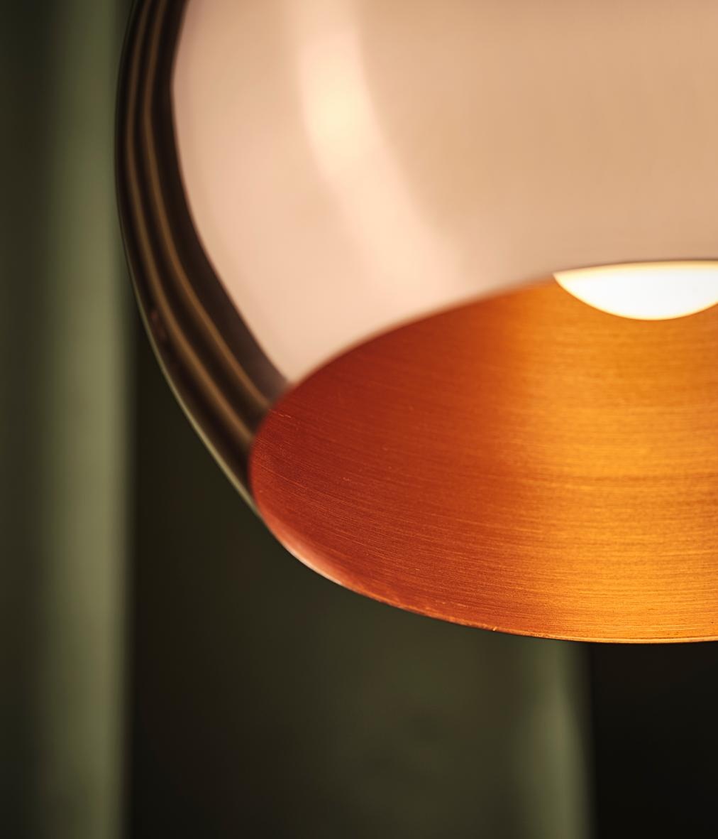 Frandsen - Hanglamp Ball - Bruin - 18x18x15cm