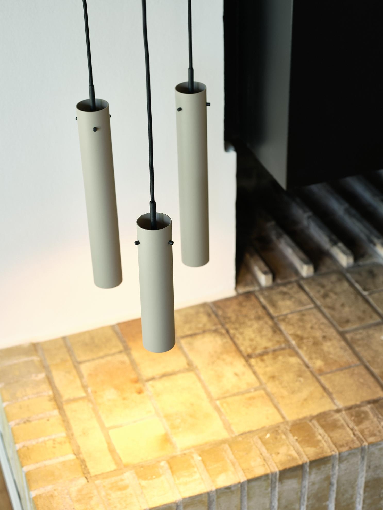 Frandsen - Hanglamp FM 2014 - Grijs - 5,5x5,5x36cm