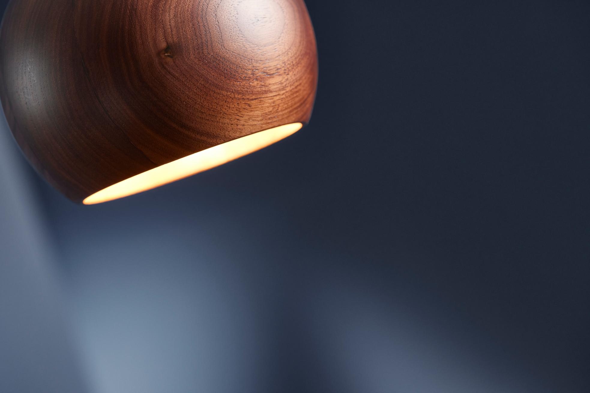 Frandsen - Hanglamp Ball - Bruin - 12x12x10cm