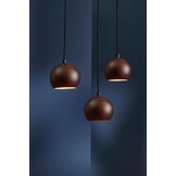 Frandsen - Hanglamp Ball - Bruin - 12x12x10cm