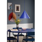 Frandsen - Hanglamp Benjamin - Blauw - 46x46x35cm
