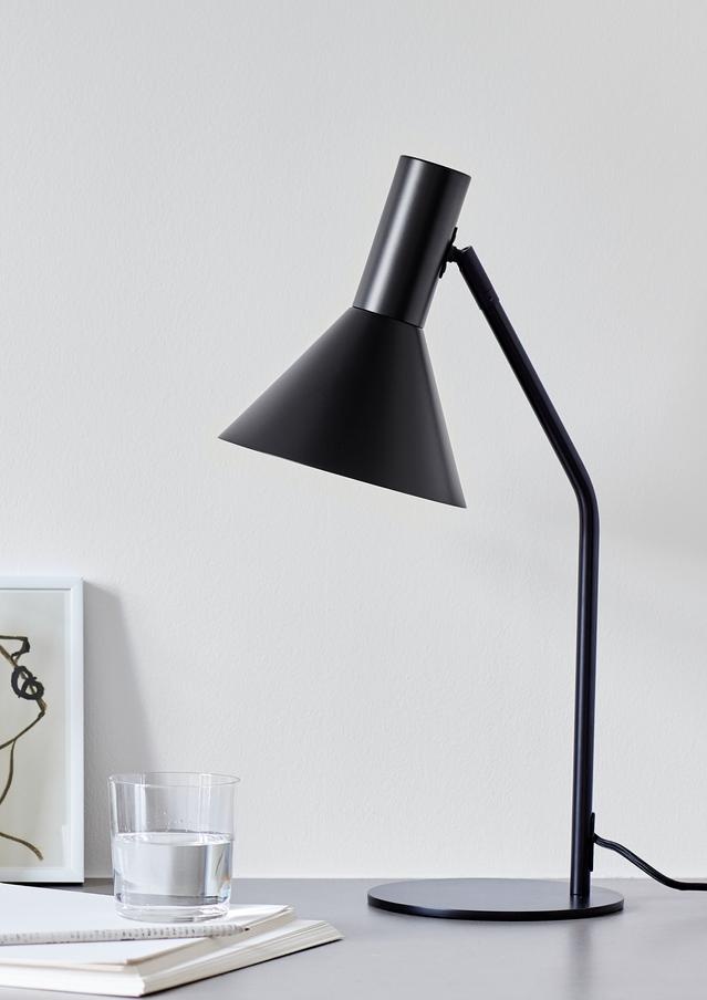 Frandsen - Tafellamp LYSS - Zwart - 25x18x50cm