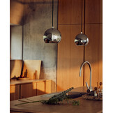 Frandsen - Hanglamp Ball - Zilver - 18x18x15cm