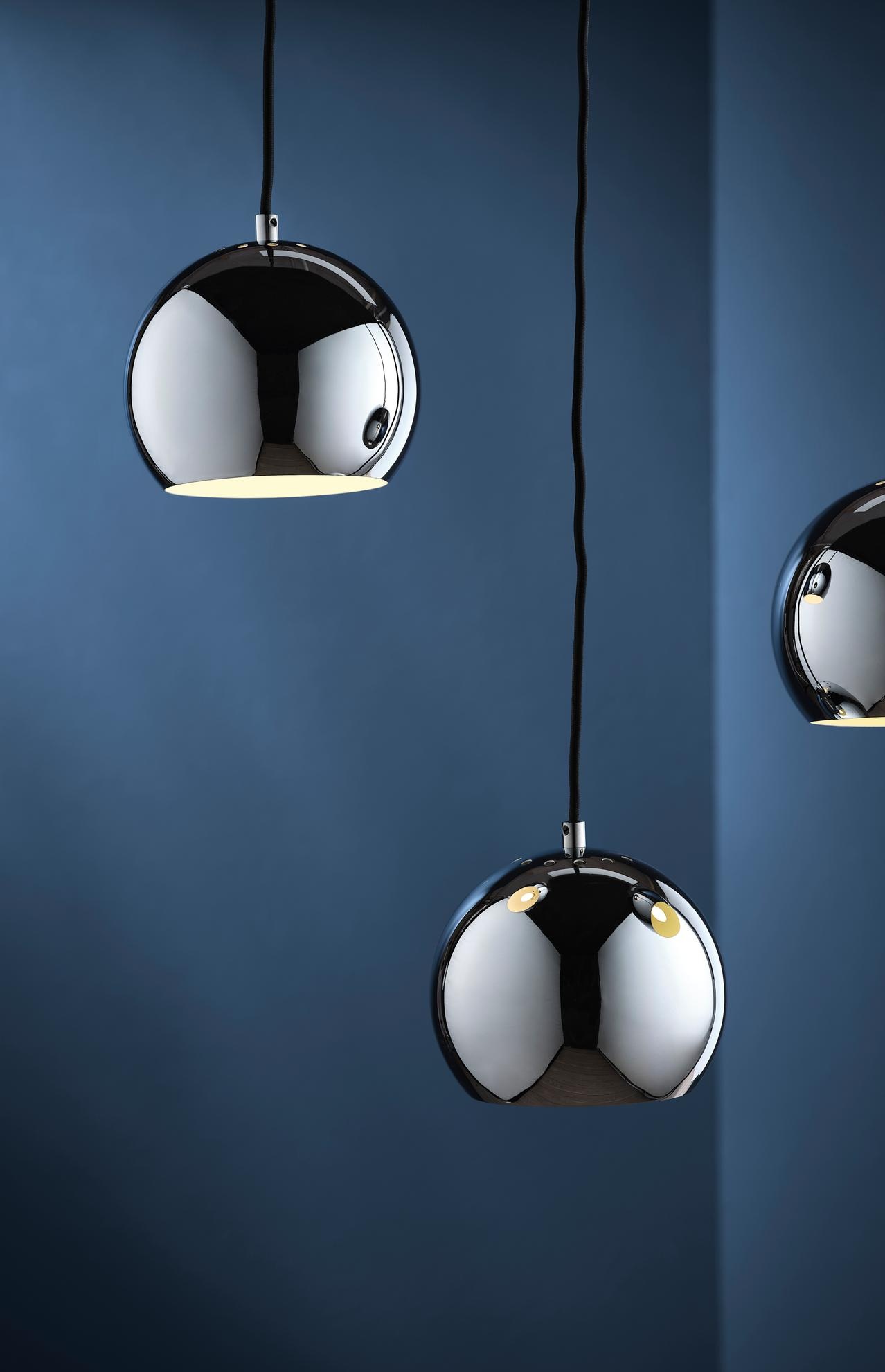 Frandsen - Hanglamp Ball - Zilver - 18x18x15cm