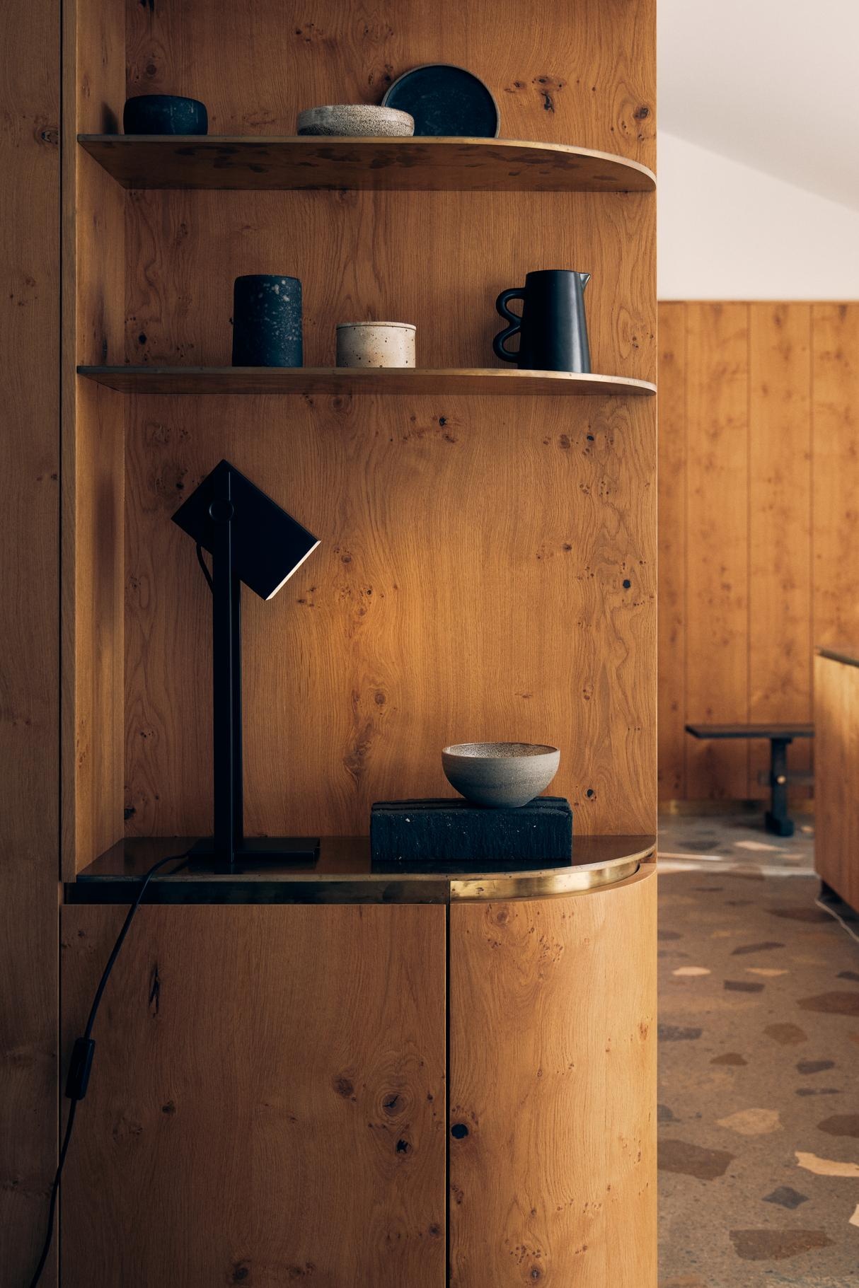 Frandsen - Tafellamp BF Quadro - Zwart - 14x11x45cm