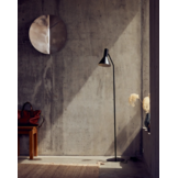 Frandsen - Vloerlamp LYSS - Zwart - 36x25x150cm