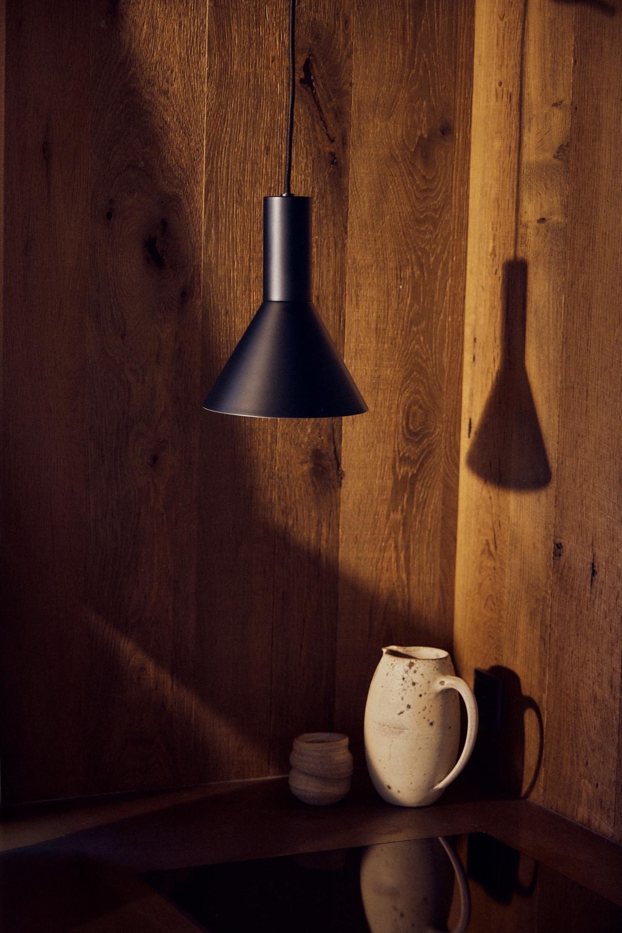 Frandsen - Hanglamp LYSS - Zwart - 18x18x23cm