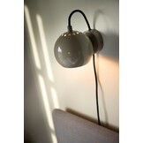 Frandsen - Wandlamp Ball - Grijs - 16x12x10cm