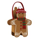 Unique Living - Giftbag Xmas - 16,5x9x23cm - Multikleur