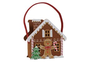 Unique Living - Giftbag Xmas - 18,5x7,5x18cm - Multikleur