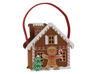 Unique Living - Giftbag Xmas - 18,5x7,5x18cm - Multikleur