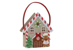 Unique Living - Giftbag Xmas - 20x7,5x22cm - Multikleur
