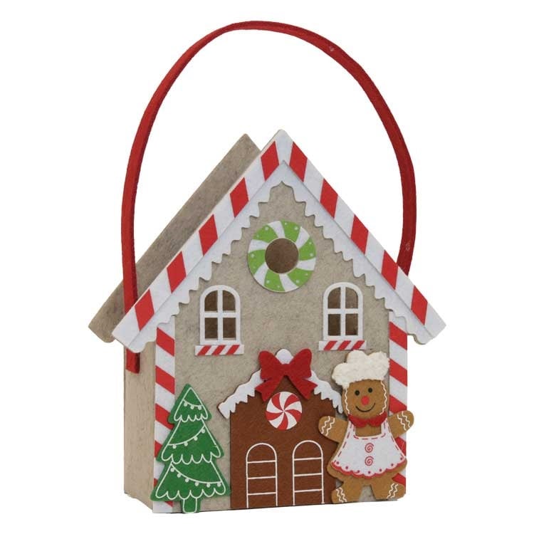 Unique Living - Giftbag Xmas - 20x7,5x22cm - Multikleur