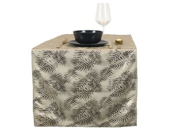 Unique Living | Tafelloper Sid 45x150cm ivory