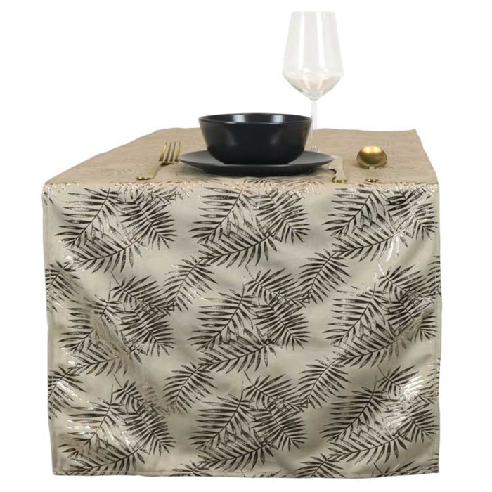 Unique Living | Tafelloper Sid 45x150cm ivory