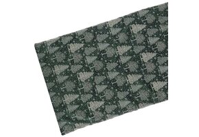 Unique Living | Tafelloper Siri 45x150cm dark green