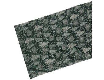 Unique Living | Tafelloper Siri 45x150cm dark green