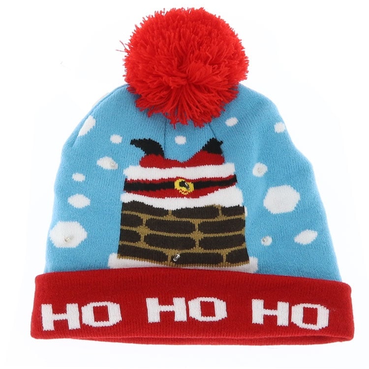 Unique Living - Kerstmuts Xmas With Lights 21x22cm Dessin 7