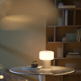 Maytoni - Tafellamp Omaggio - Beige - 16x16x19 cm