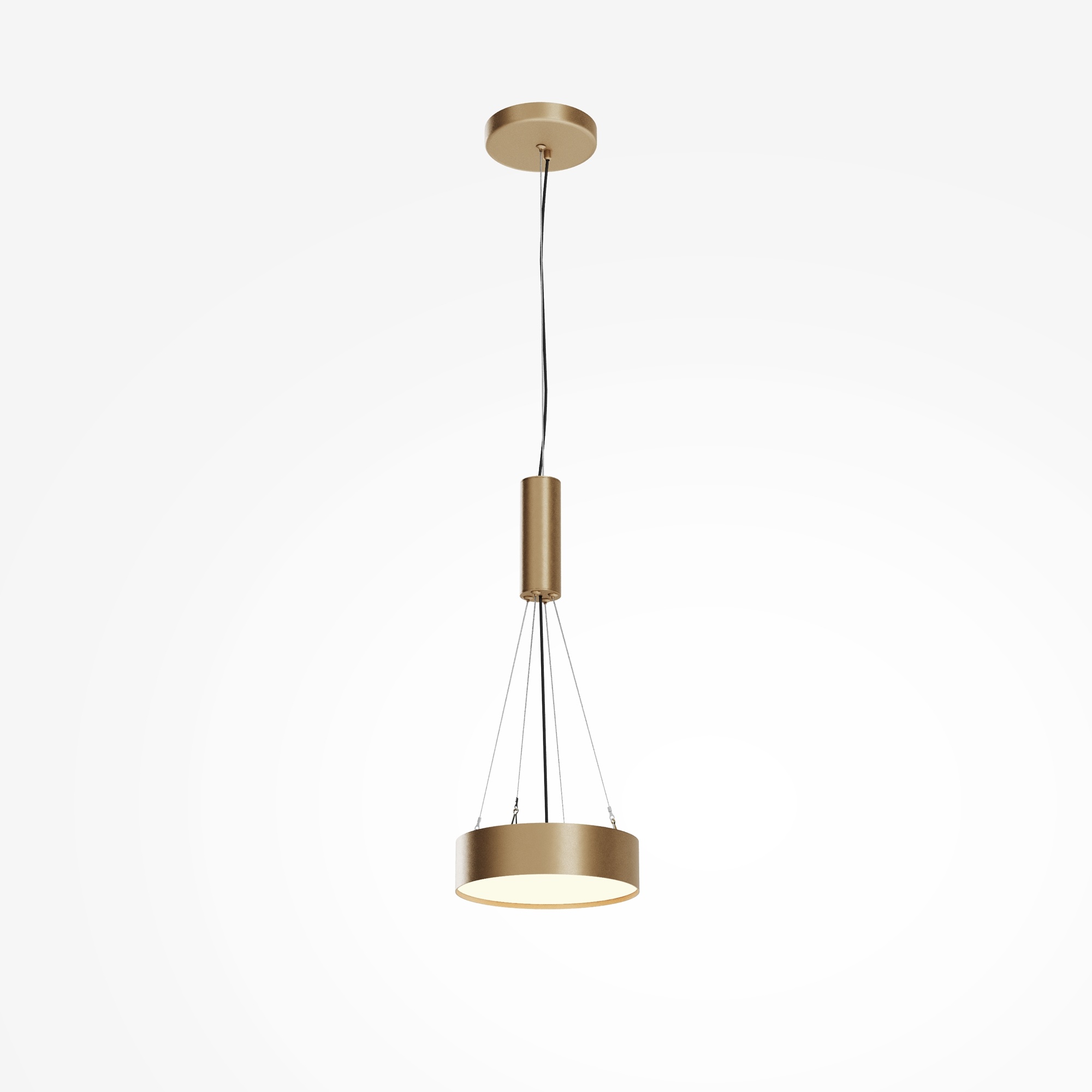 Maytoni - Plafondlamp Zon - Goud - 22x22x6 cm