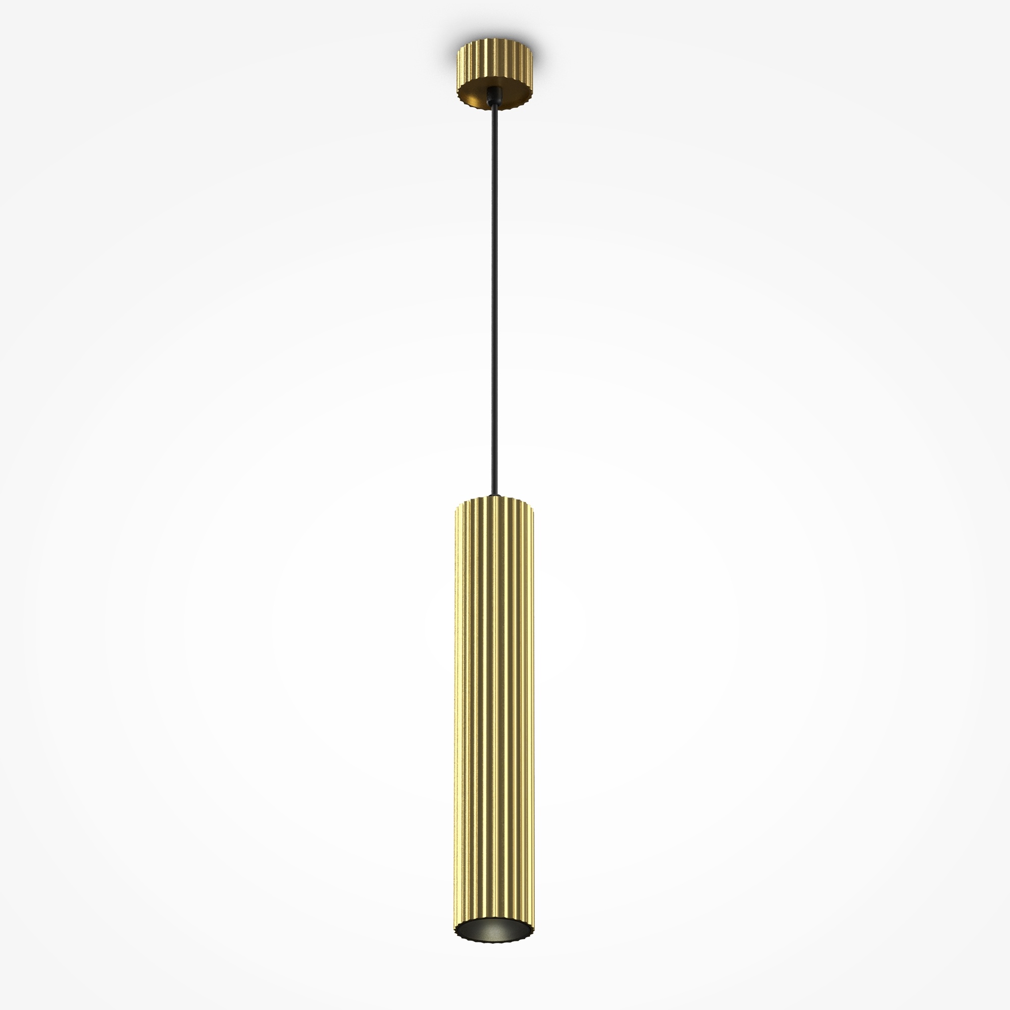Maytoni - Hanglamp Calipso - Goud - 5.6x5.6x30 cm