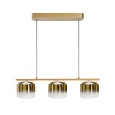 Maytoni - Hanglamp Spirito - Goud - 80x18x220 cm