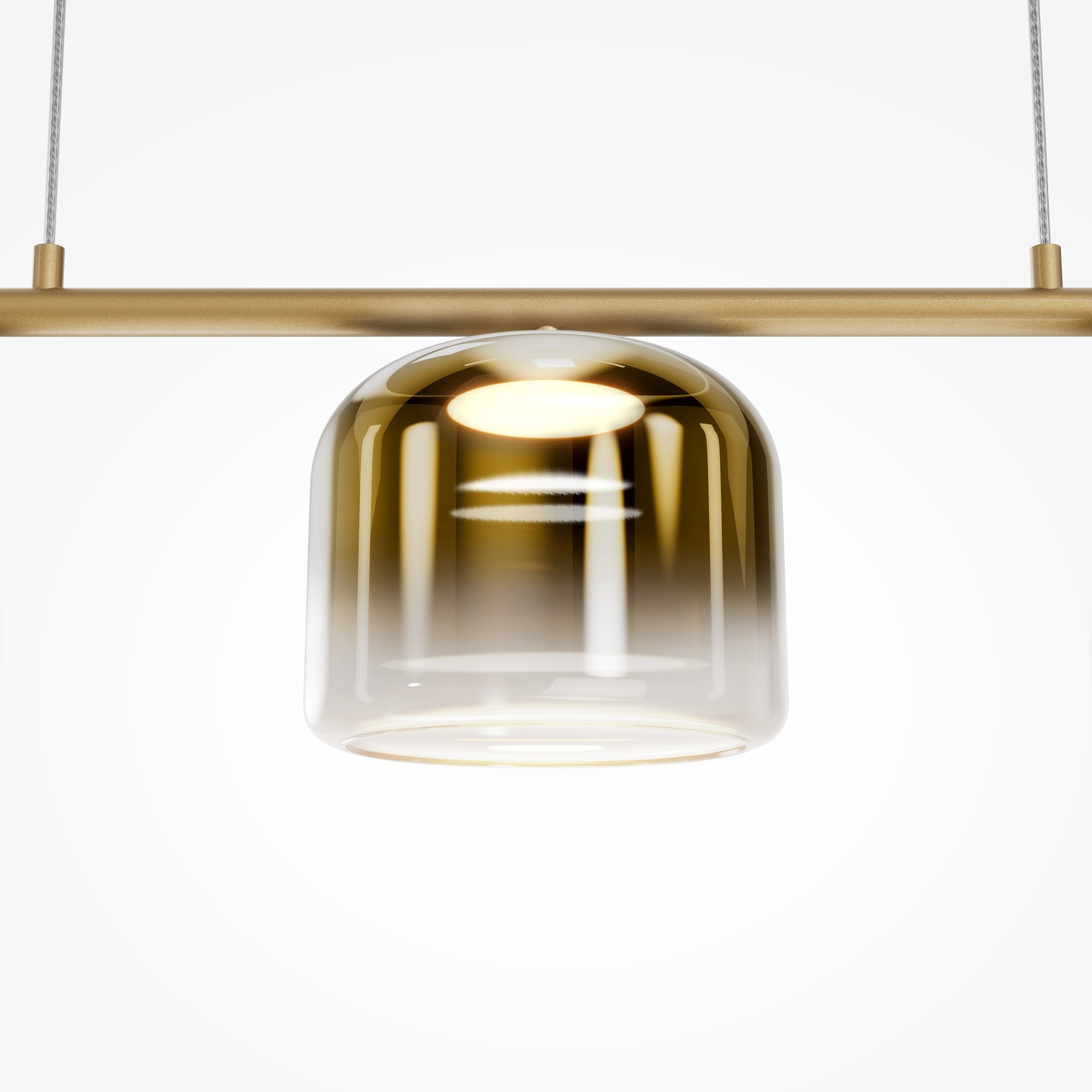 Maytoni - Hanglamp Spirito - Goud - 80x18x220 cm