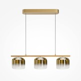 Maytoni - Hanglamp Spirito - Goud - 80x18x220 cm