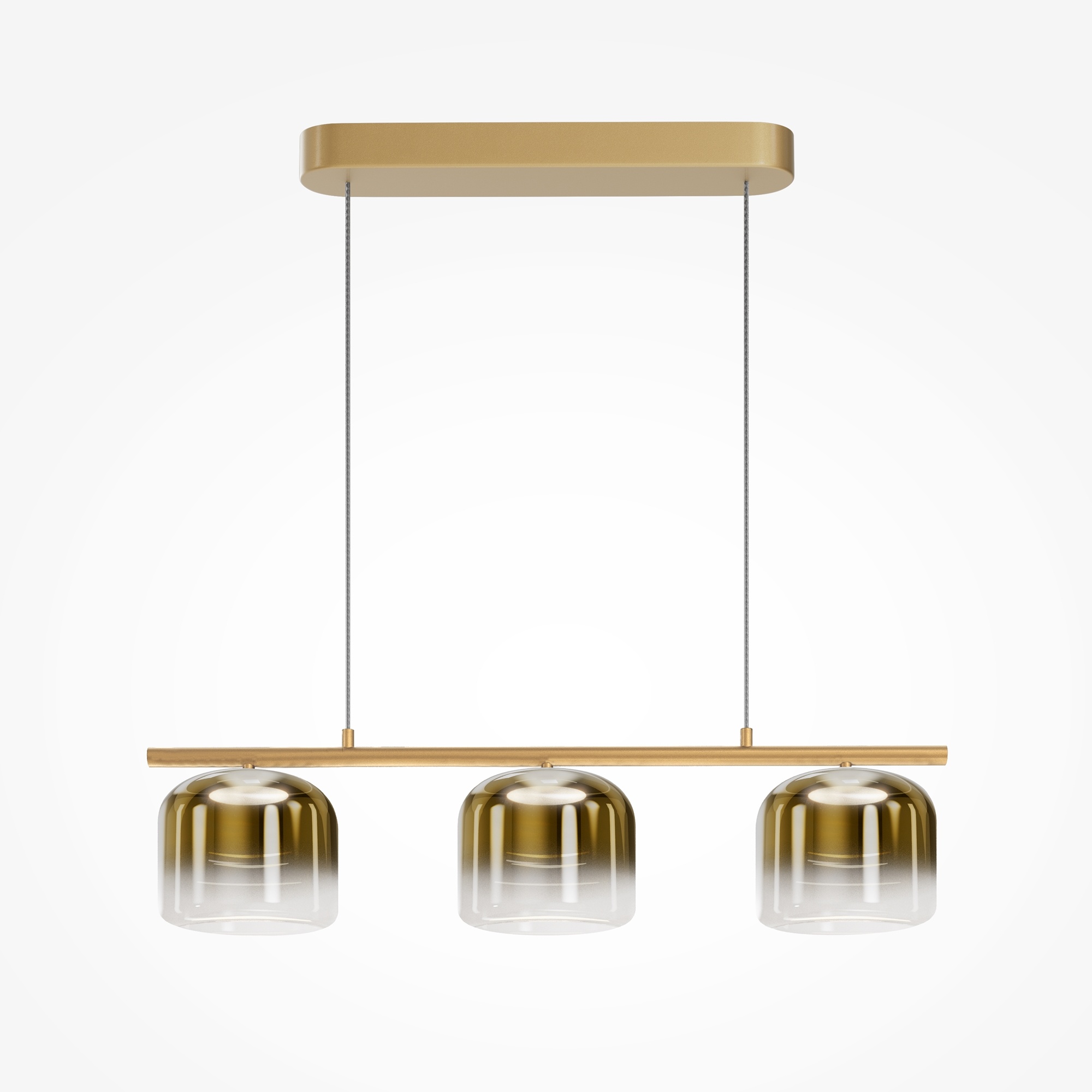 Maytoni - Hanglamp Spirito - Goud - 80x18x220 cm