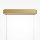 Maytoni - Hanglamp Spirito - Goud - 80x18x220 cm