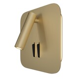 Maytoni - Wandlamp Ios 176 - Goud - 13x6.5x13 cm