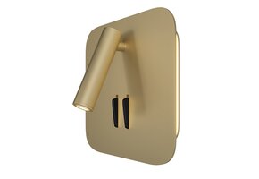 Maytoni - Wandlamp Ios 176 - Goud - 13x6.5x13 cm