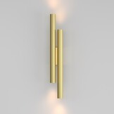 Maytoni - Wandlamp Calipso - Goud - 6.3x3.2x49 cm