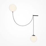 Maytoni - Hanglamp Twins - Zwart - 20x20x300 cm