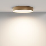 Maytoni - Plafondlamp Zon - Goud - 40x40x6 cm