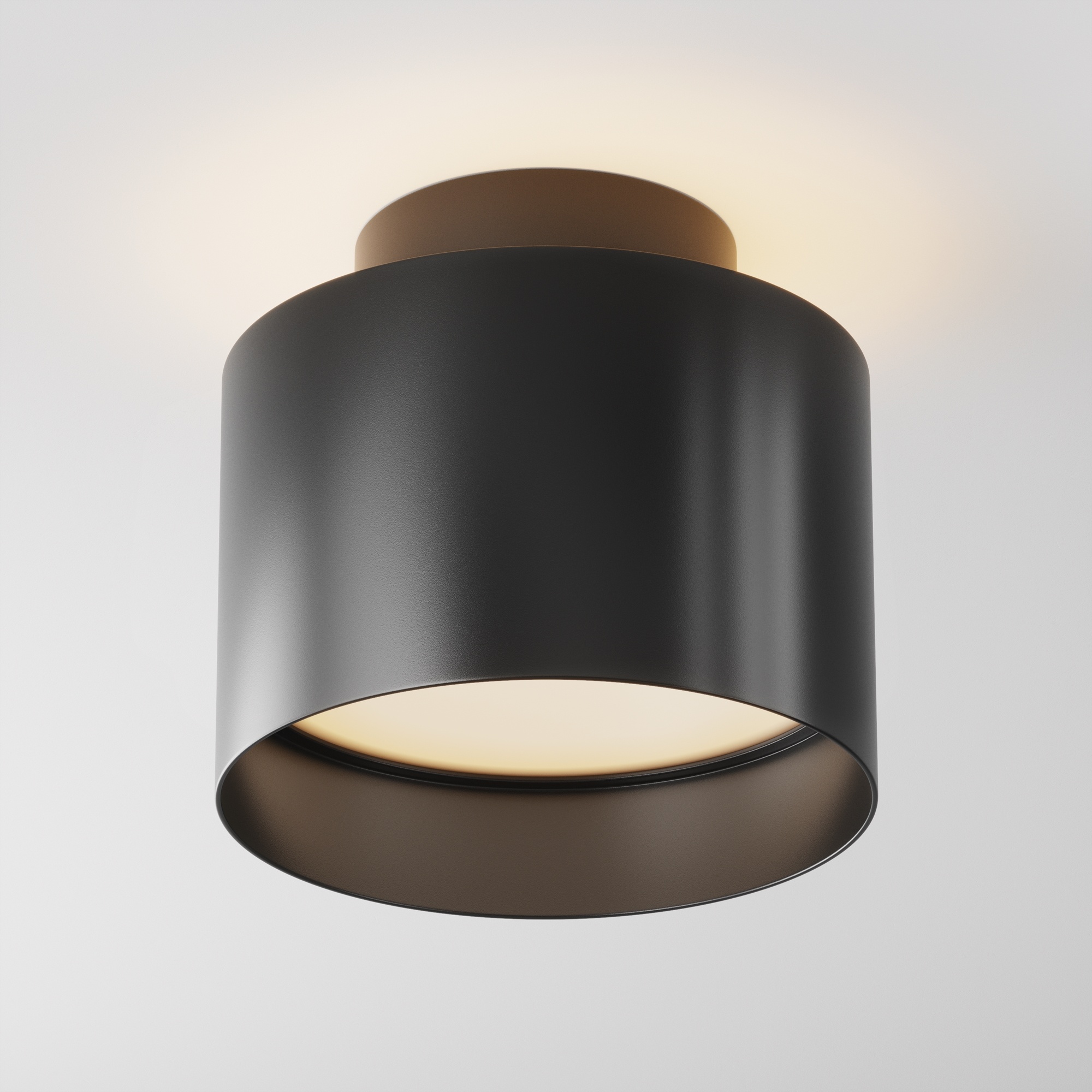 Maytoni - Plafondlamp Planet - Zwart - 10x10x9.2 cm