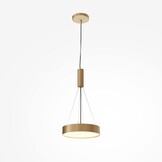 Maytoni - Plafondlamp Zon - Goud - 30x30x6 cm