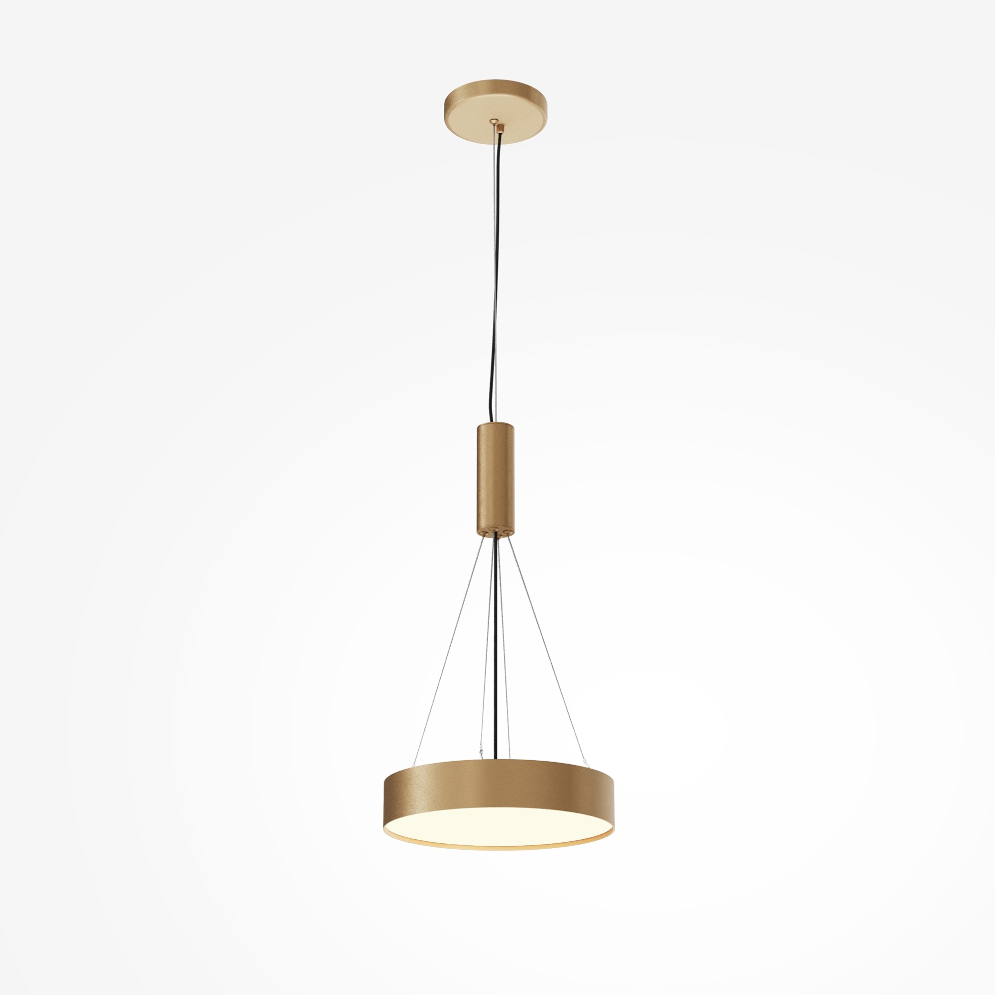 Maytoni - Plafondlamp Zon - Goud - 30x30x6 cm