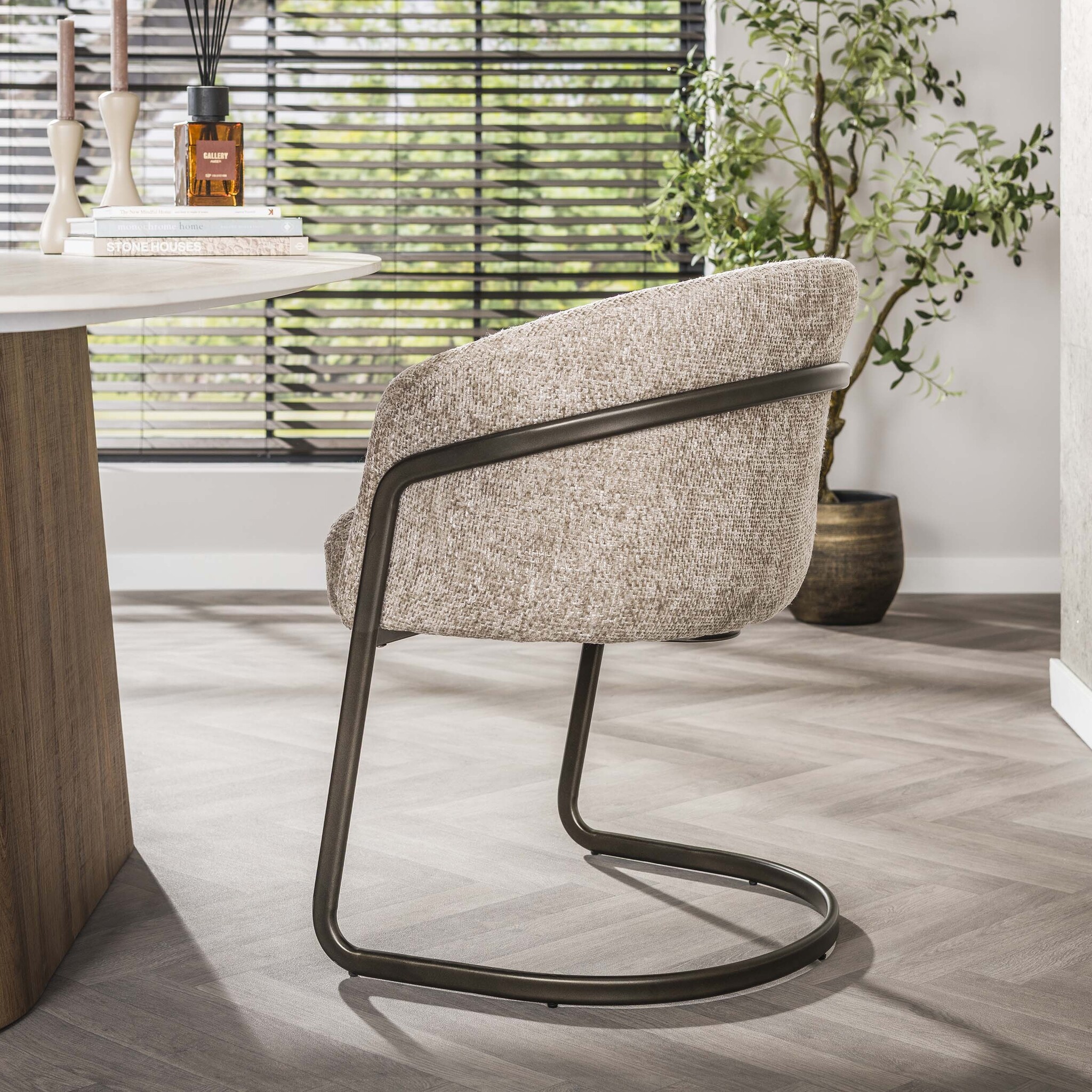 Hoyz Collection - Armstoel Sway - Set van 2 - Hoven Zand