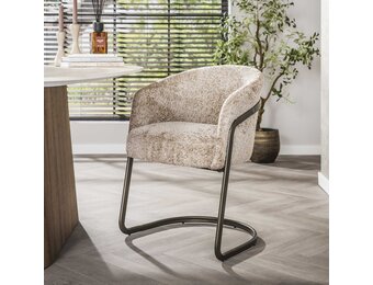 Hoyz Collection - Armstoel Sway - Set van 2 - Alura Zand